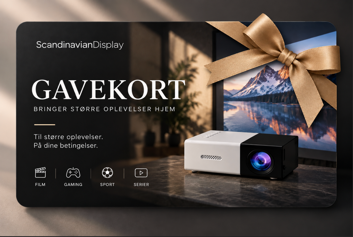 Scandinavian Projectors-gavekort